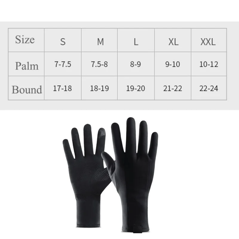 Теплые зимние велосипедные перчатки с сенсорным экраном для женщин и мужчин, перчатки для велоспорта на весь палец, ветрозащитные длинные перчатки