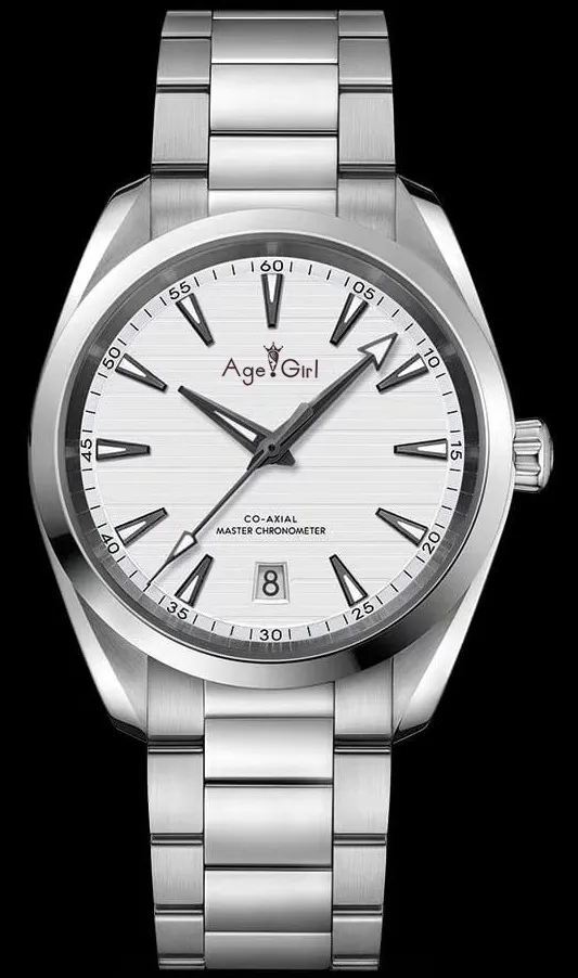 

Luxury Brand New Men Watches Stainless Steel Bracelet Aqua Terra Waterproof Automatic Mechanical Sport Silver Black White AAA+