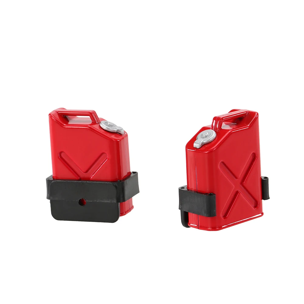 

2 Pcs Fuel Tank & Mounts for 1/10 Axial SCX10 AX10 Rock Crawler RC Car Parts