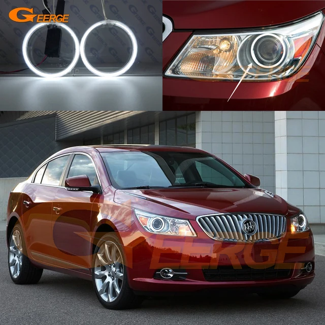 For Buick Lacrosse 2010 2017 Xenon Headlight Excellent Angel For Buick Lacrosse 2010 2017 Xenon Headlight Excellent Angel Eyes Ultra Bright Illumination Ccfl Kit Halo Rings