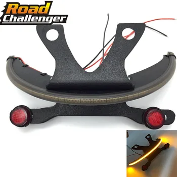 

For Victory Vegas 03-17 LED Fender Amber Smoked Lens Tail Light Bracket
