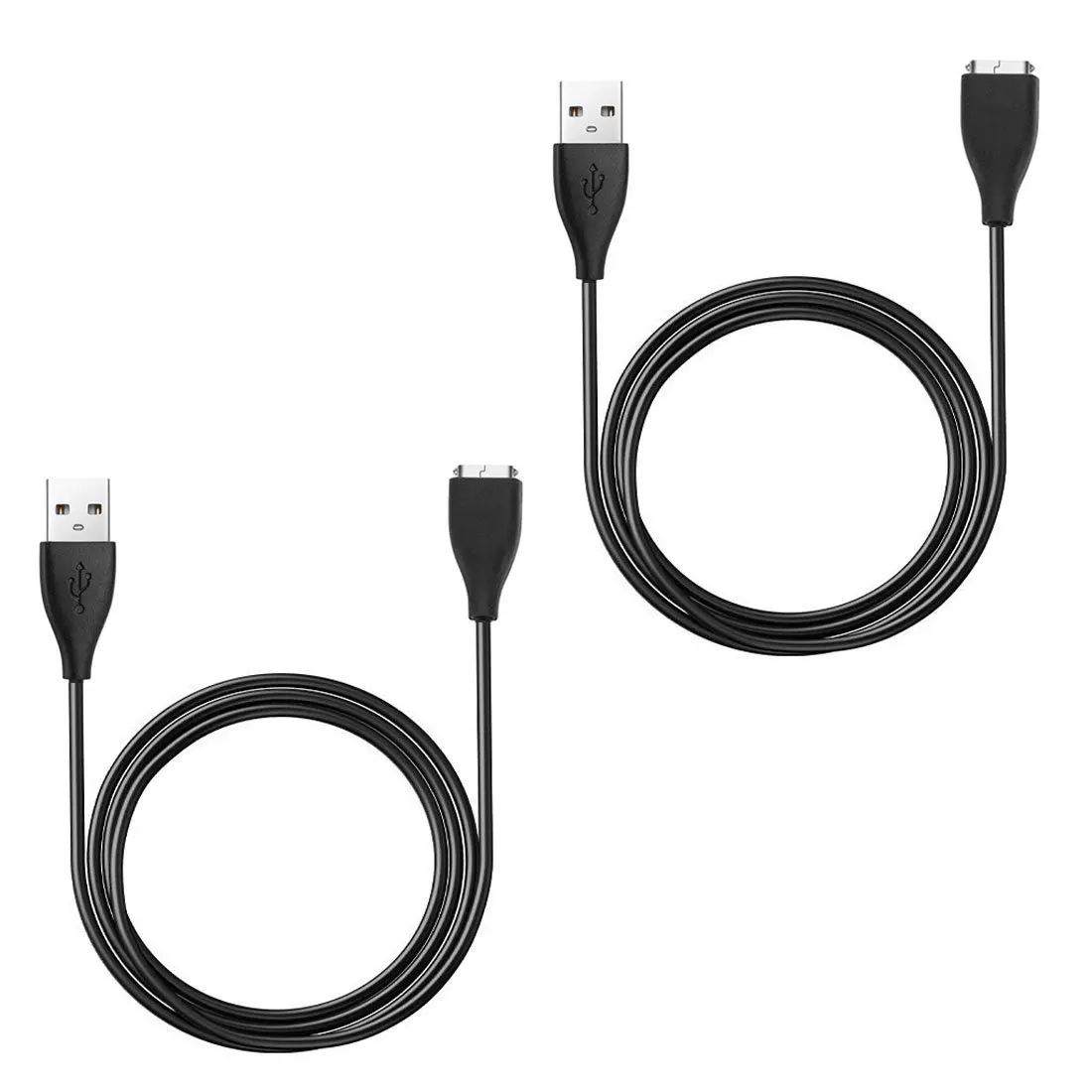2 шт., зарядное устройство Fitbit, 1 м, сменный usb-кабель для зарядки, для Fitbit, браслет, супер часы, умные часы
