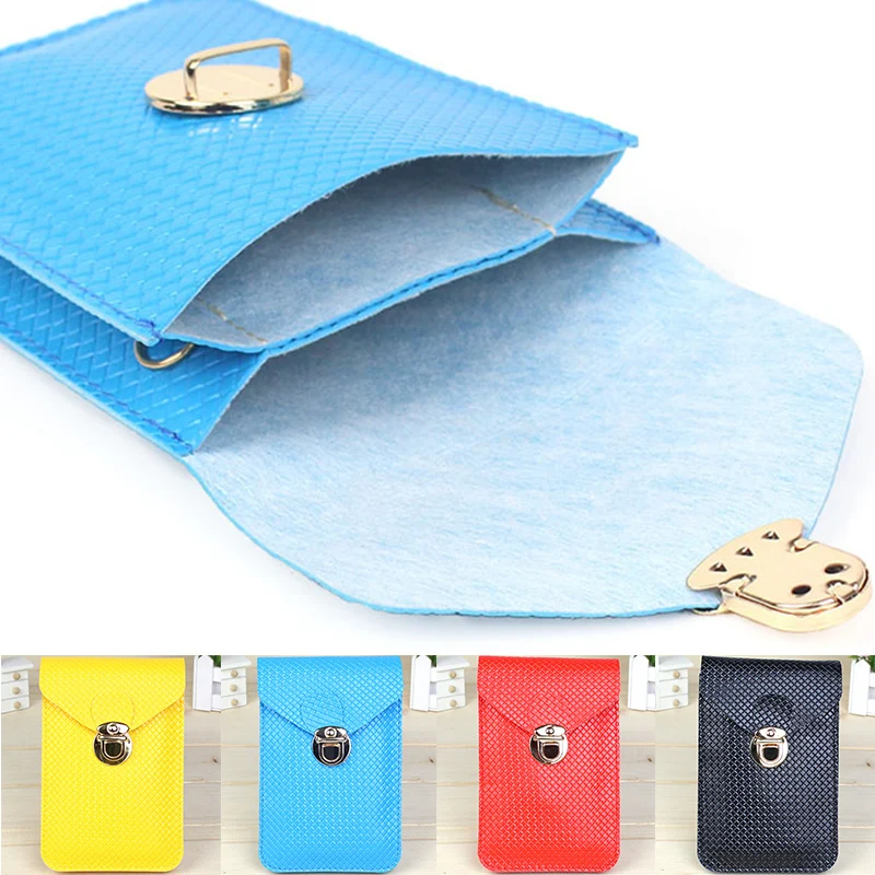 

Fashion 9 Colors Women Bags Wallets & Holders Coin Purses 9 colors PU Leather Mini Mobile Phone bag Crossbody bag