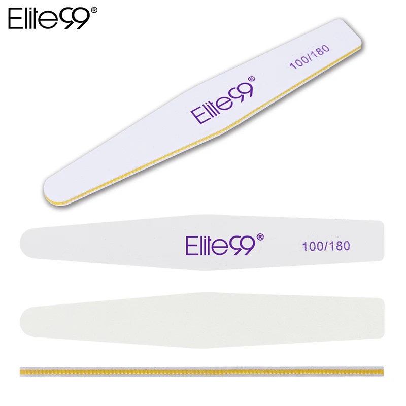 Elite99 пилка для ногтей буферная шлифовка моющийся инструмент для маникюра Лак для ногтей наждачная бумага набор полировочных пилок инструменты для ногтей