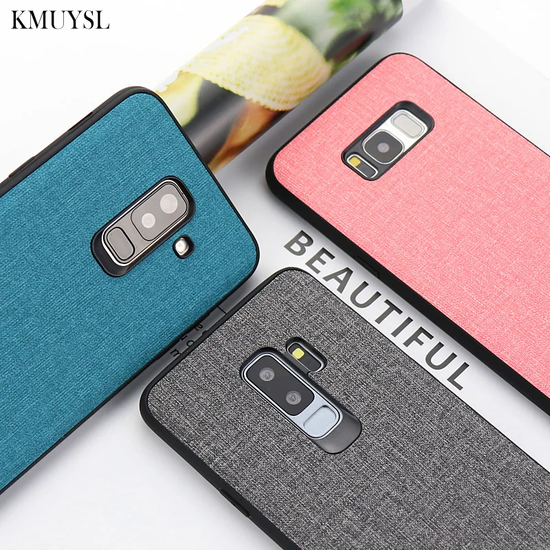 Тканевый чехол для Samsung S10 S9 S8 Plus Galaxy A9 A8 A7 A6 J4 J6 J8 2018 J3 J5 J7 2017 S7 Edge Note 9 8 A9S A6S |