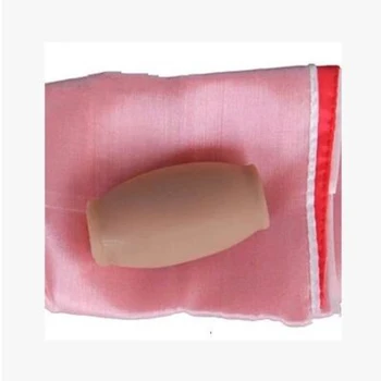 

Free shipping 3pcs pro scarf changes color dying silk with empty hand magic tricks