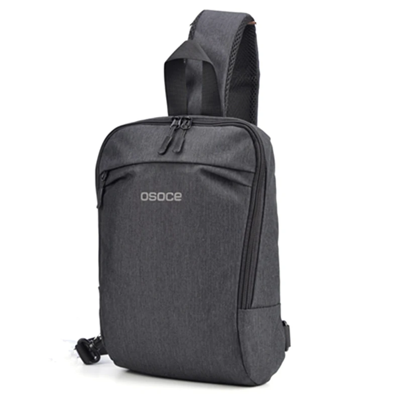 

Osoce Multifunction Chest Pack Men Fashion Shoulder Crossbody Bag Male Water Resistant Chest Bags Travel Sling Bag