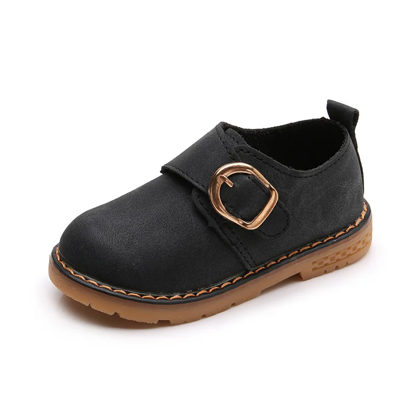 Kids Oxford Shoes Moccasins PU Leather Boys Girls Casual Shoes...