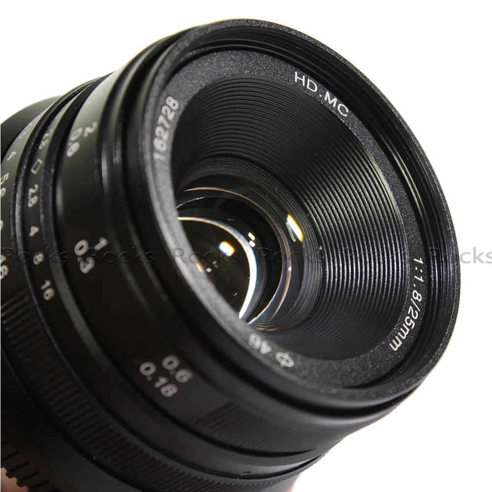 Pixco для NEX M4/3 25 мм F1.8 HD.MC ручная фокусировка объектива E Mount/для Micro 4/3 камер G1 G2 G3 G4 G5 G6