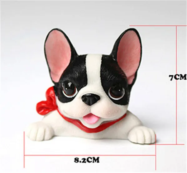 French Bulldog cute puppy dogs resin switch stickers fridge magnets - 22