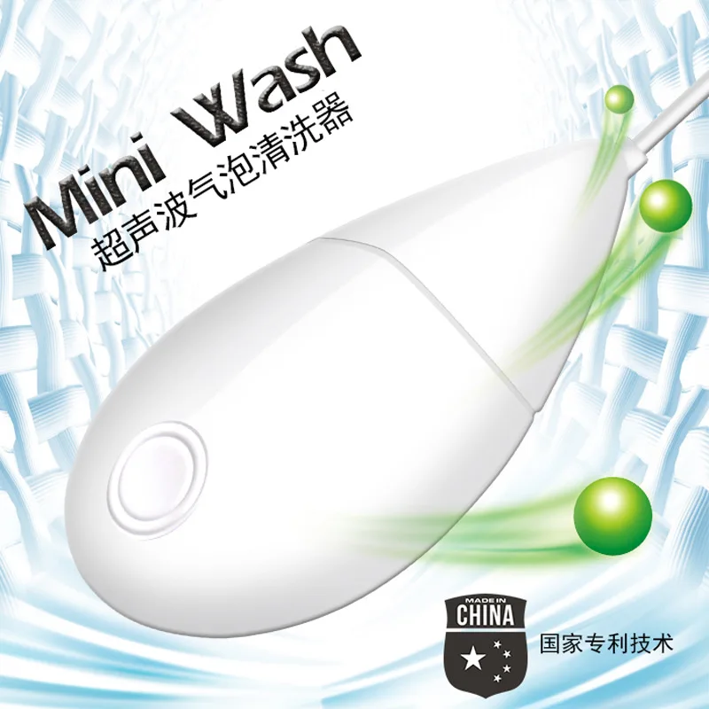 Creative Design Portable Ultrasonic Washer Cleaner Mini Clothes Vegetable Fruit Washing Machine Automatic Safe Cleaning Device