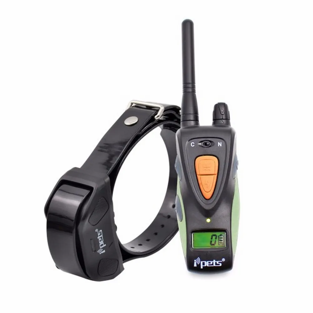 Ipets 617 1 Pet Dog Training Collar Waterproof Blue Backlight LCD