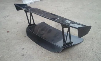 

CF Skyline R35 GTR VOLTEX TYPE-5 REAR TRUNK BOOT SPOILER GT WING CARBON FIBER BLADE 1600MM WITH ALUMINUM STANDS CF