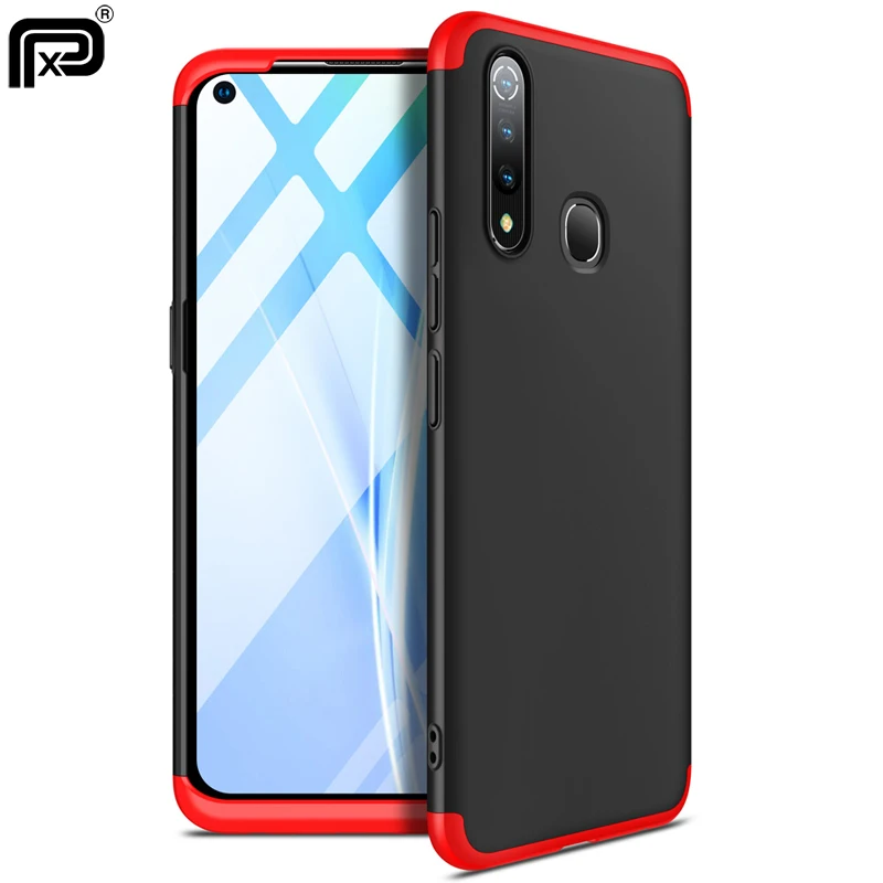 ДЛЯ VIVO Z5X Z1 Pro Чехол для телефона 360 полная защита чехол 3 в 1 матовая пластиковая