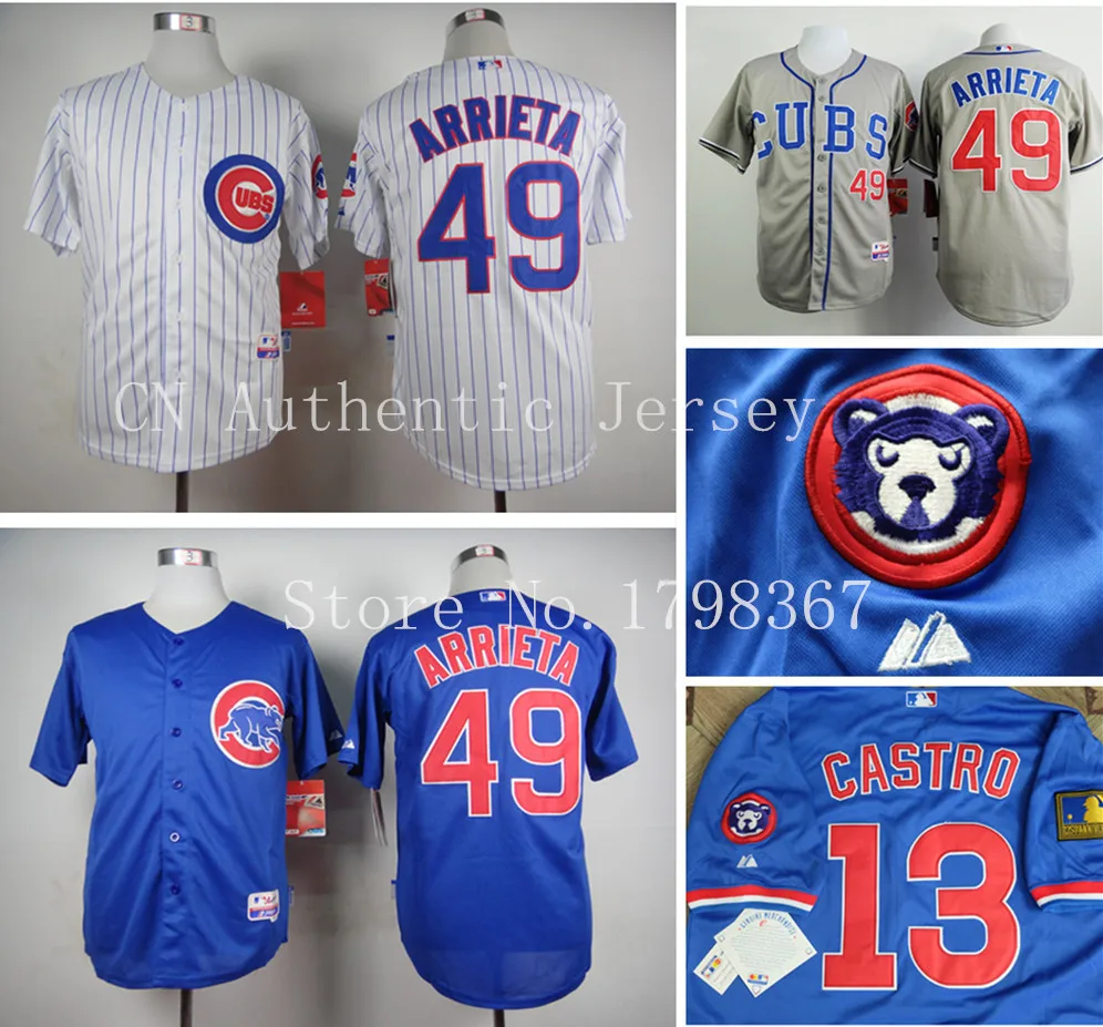 custom authentic chicago cubs jersey
