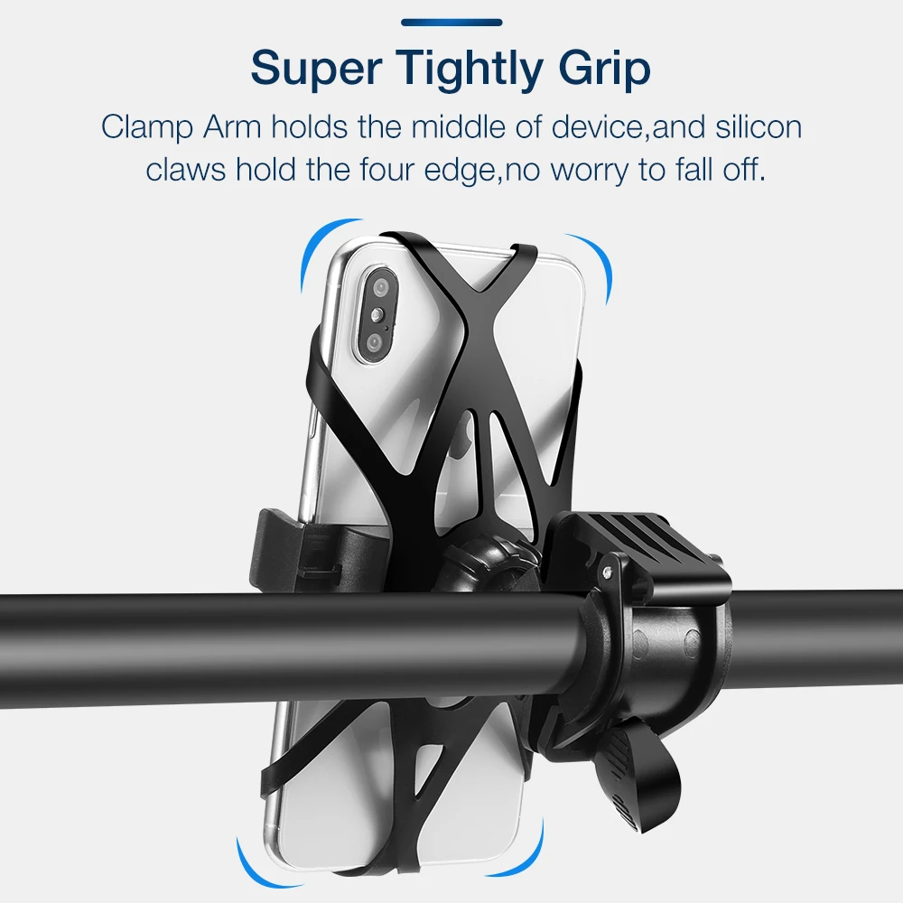 FLOVEME держатель для велосипеда для мобильного телефона, держатель для мотоцикла, велосипеда, держатель для телефона, кронштейн для руля, Аксессуары для велосипеда 4 ''-5,5''