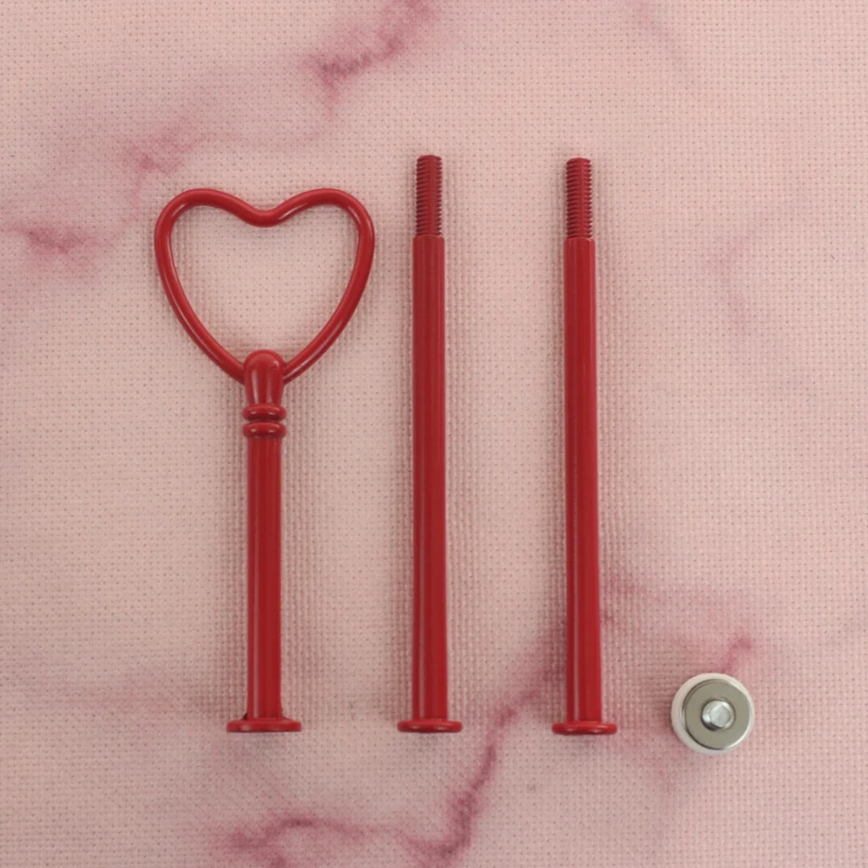 Смешанные цвета 100 шт сердце стиль горячие подходящие аксессуары ручка набор