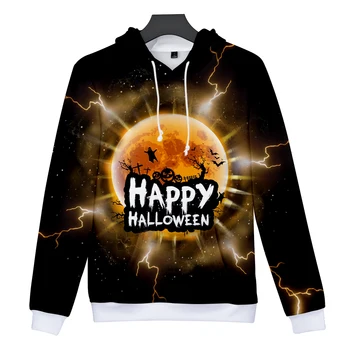 

happy Halloween 3D hoodies sweatshirts in men/women long sleeve autumn warm sportswear high street clothes hip hop 3D pullovers