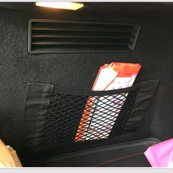 

Car Trunk luggage Net Sticker For ford fiesta 2009 citroen c5 peugeot 307 sw toyota aygo a golf 5 ibiza dacia duster fiat 500