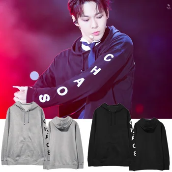 

KPOP NCT 127 DoYoung the Same Style Hoodies Autumn Pullovers Women/Men Unisex korean Harajuku hooded Sweatershirt female clothes