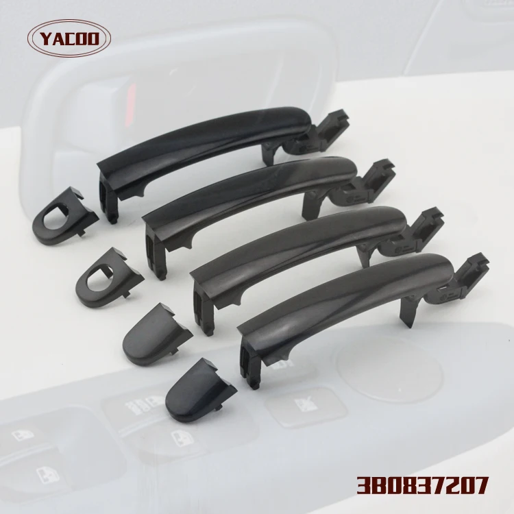 FREESHIPPING 4PCS FR=FL RR=RL OUTSIDE DOOR HANDLE FOR SEAT IBIZA 2002-2009 3B0837207 | Автомобили и мотоциклы