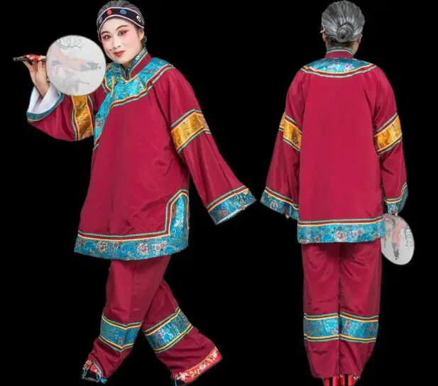 Китайские костюмы для оперы, костюм для женщин, одежда для мам, pantaloon, как правило, порочный тип, уродливые костюмы