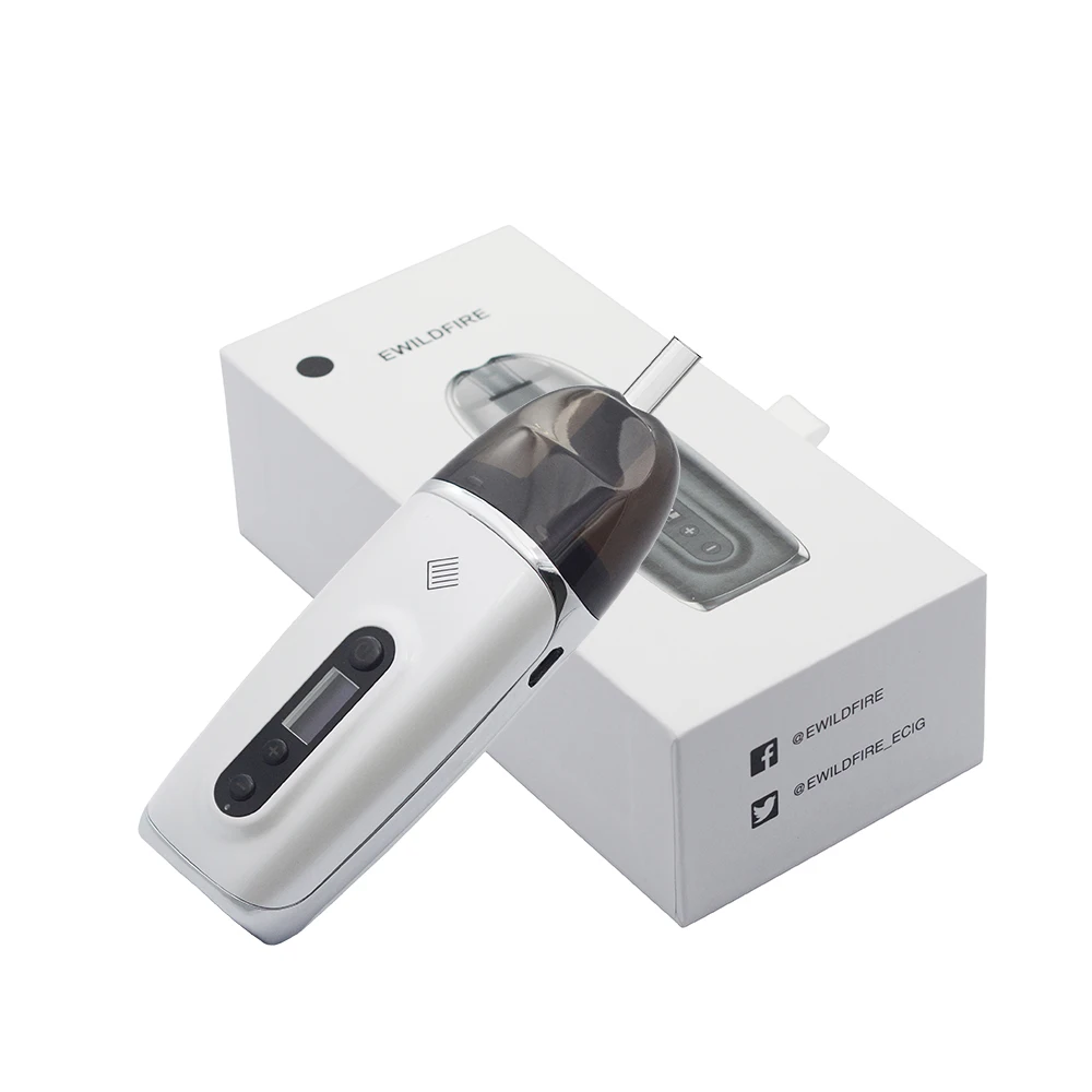

New EWILDFIRE Dry Herb Electronic Cigarette Kit Built-in 2200mah Battery Tempreture control LED screen Vaporizer vape pen kit