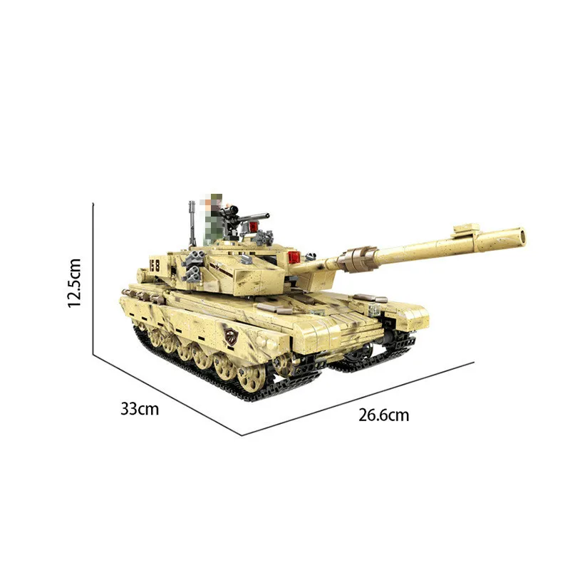 

06021 Military Arms World War 2 Rocket Gun Tank Building Blocks Bricks children Toys gift