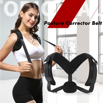 

Posture Corrector Belt Back Support Brace Posture Correction Corset Orthopedic Clavicle Strap Prevent Slouching Dropshipping