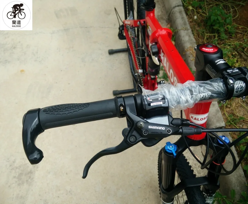 Sale Kalosse  Full suspension frame 26inch  mountain  bicycle man& woman bike   30 speed   Hydraulic   brakes 3