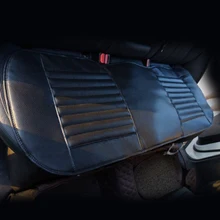 Сиденье автомобиля цельный четыре сезона универсальный удобный дышащий водонепроницаемый три части гречихи оболочки Кожаная подушка сиденья