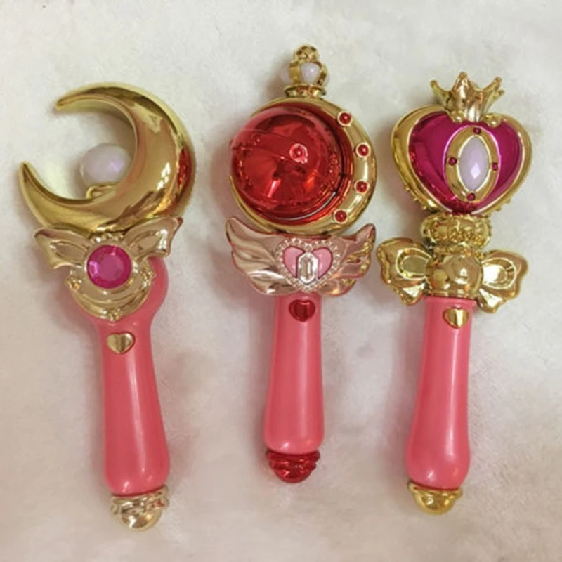 

Anime Card Captor Sakura Sailor Moon Magic Stick KIDS Magic Wand Cosplay Props