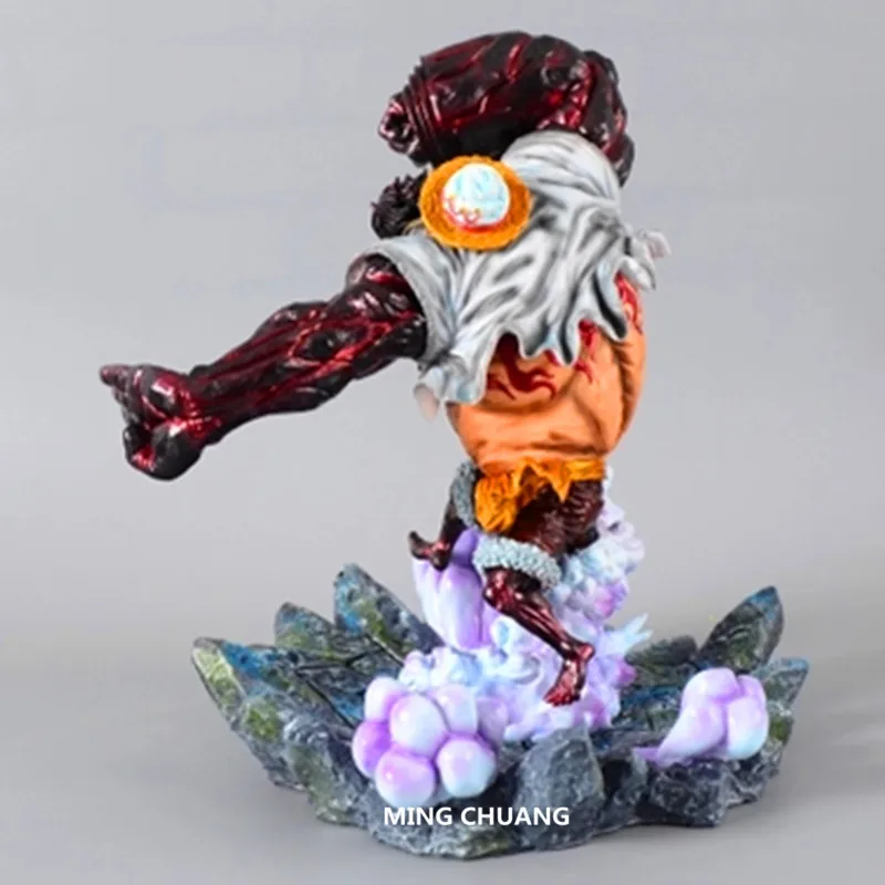 Цельная Статуя обезьяны D. Luffy бюст соломенная шляпа Пираты обезьяна Искусство