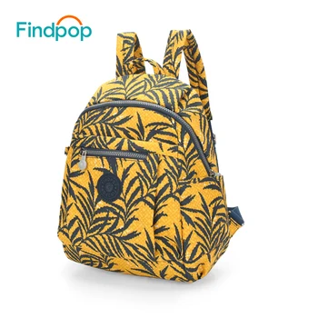 

Findpop New Designer Backpack Women Large Capacity Waterproof Backpack Bag For Women 2018 Brand Nylon Printing Backpack Mochilas