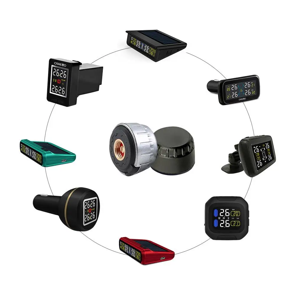 Система контроля давления в шинах с датчиками WI Fi для мотоциклов TPMS датчики CAREUD M3