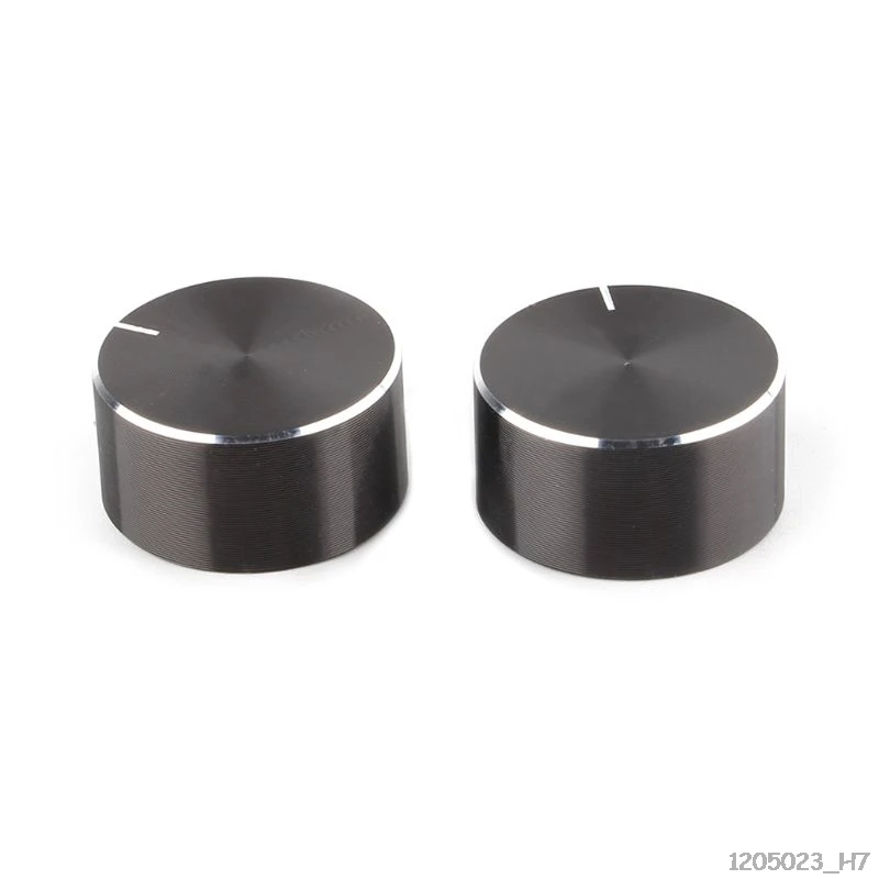 

2Pcs 25x13mm D Axis Rotary Potentiometer Knob Encoder Volume Control For Speaker Amplifier Audio HiFi