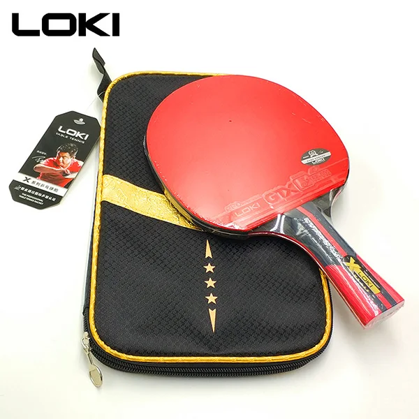 LOKI X3 Training Table Tennis Rackets High Elasticity Sponge Rubber