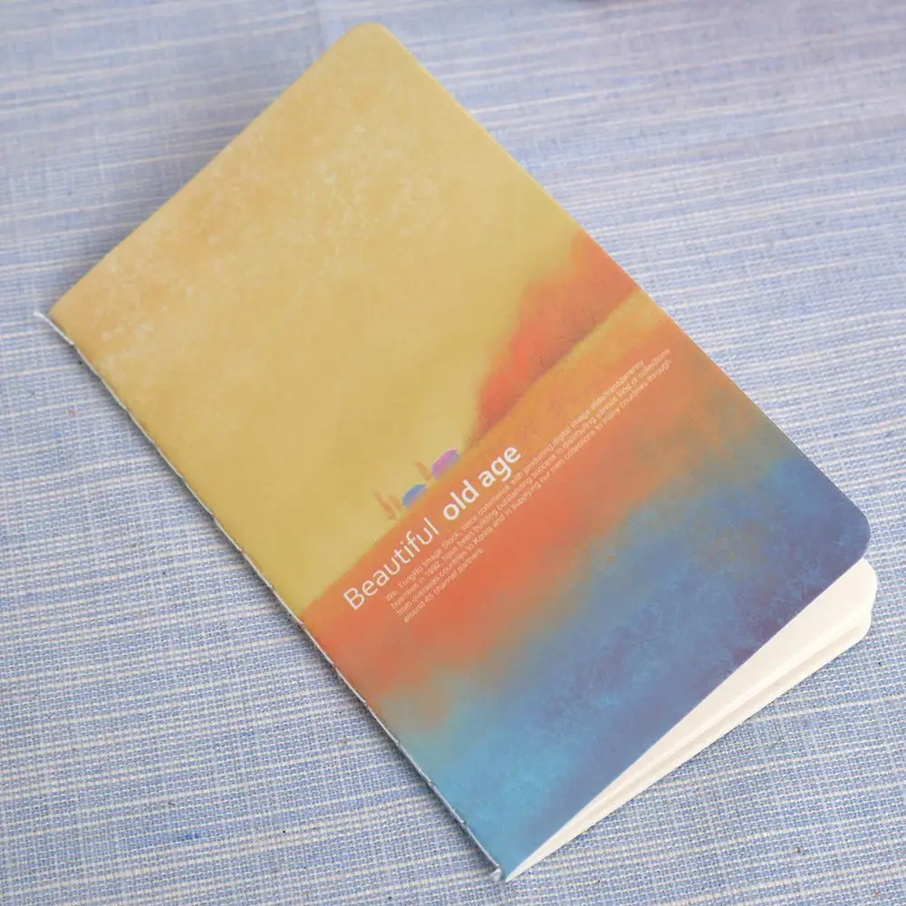JESJELIU 1 шт. Милая Мини книжка для дневника с подкладкой из бумаги винтажная ретро