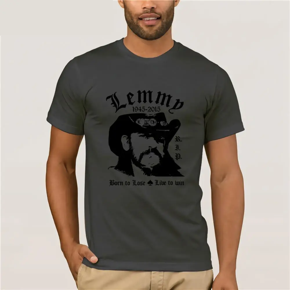 Lemmy T-Shirt Rock N Roll Heavy Metal Musica RIP Shirt S Bis 3XL Fan Art 2019 Short Sleeve Cotton T Shirts Man Clothing Lemmy T-Shirt Rock N Roll Heavy Metal Musica RIP Shirt S Bis 3XL Fan Art 2019 Short Sleeve Cotton T Shirts Man Clothing