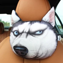 3D мультфильм подголовник автомобиля шеи Отдых безопасности Сиденье Поддержка автомобиля голова Подушка-подголовник для шеи Подушка автомобильный стиль аксессуар Автомобильная подушка безопасности