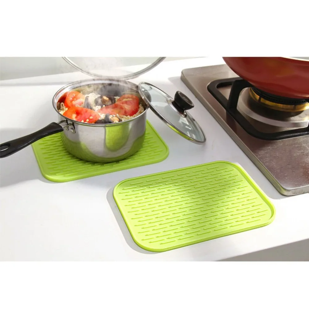 22x16cm Heat Resistant PVC Coaster Table Cup Mat Home Decor Hot Coffee