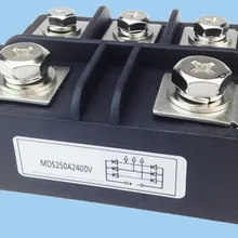 MDS250A2400V электромагнитное высокочастотное Индукционное Отопление 250A трехфазный модуль моста для выпрямления тока