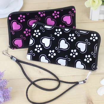 

Women Printing Coins Purse Wallets Fashion Zipper Zero Wallet ID Card Holder Phone Key Coin Purse Wristlet Handbag Women Bag