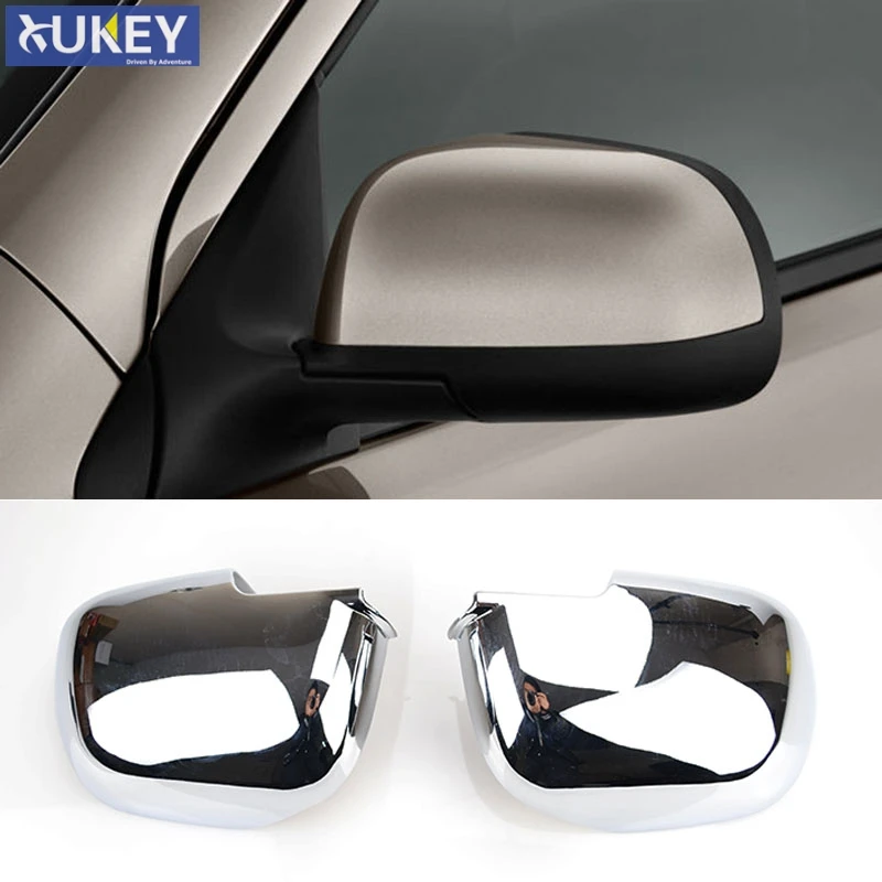 XUKEY пара хромированных накладок на зеркало заднего вида для Nissan Micra March K13 Versa Almera N17