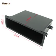 2017 Lastest Car Auto Single 1 Din Dash Radio Refitting Dashboard Installation Pocket Kit Storage Car Box For Nissan