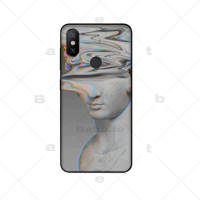 Vintage David Graphic Phone Cases For iPhone XS XR XS Max X 6 6S 7 8 Plus 5 5S SE Black Soft TPU Phone Back Cover Coque