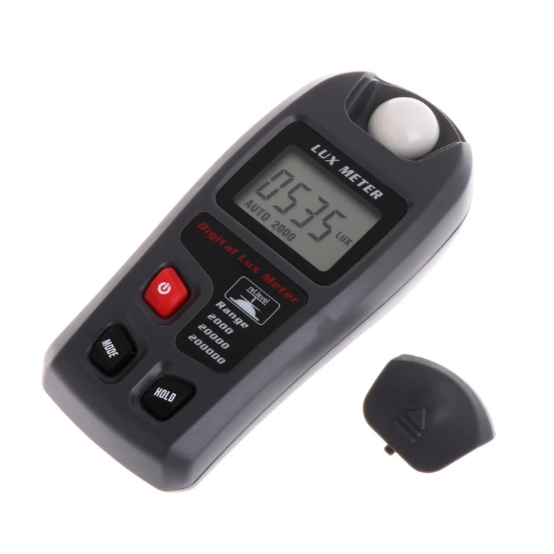 

OOTDTY Digital Luxmeter 0.1~200000Lux Light Meter Sensor Large LCD Display Photometer