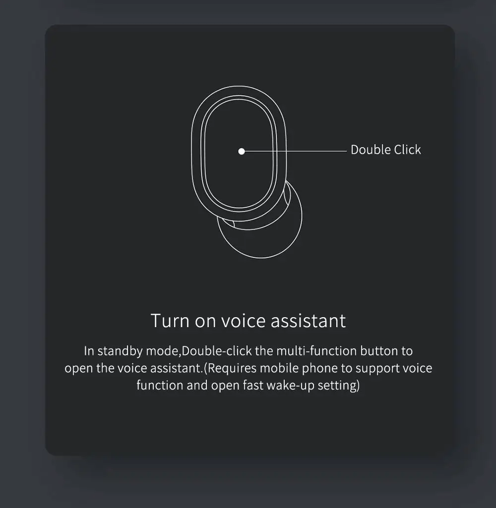 IN STOCK Original Xiaomi Redmi Airdots Wireless Earphone bluetooth 5.0 Earbuds Stereo Active Noise Cancellation With Mic headset (4)_