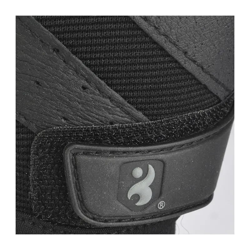 Boodun Gym Gloves Men Body Building Half Finger Fitness Gloves An-slip Weight Lifting Sports Training Fingerless Gloves Black