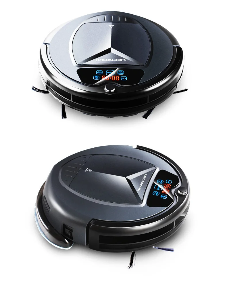 (Ship from Russia) LIECTROUX B3000PLUS Robot Vacuum Cleaner ,Water Tank,Virtual Blocker,Self-Charge,TouchScreen,withTone,wet+dry